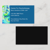 Moderne Psychotherapeutin Psychotherapeutin Psychi Visitenkarte (Vorne/Hinten)