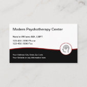 Moderne Psychotherapie Visitenkarte (Vorderseite)