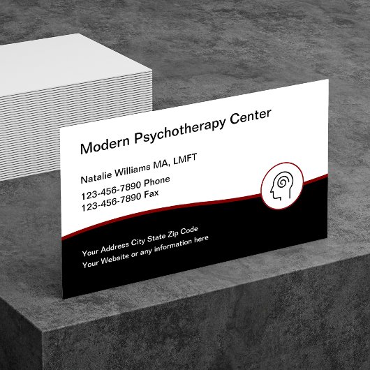 Moderne Psychotherapie Visitenkarte