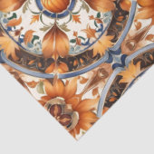 Moderne Pumpkin Erntedank Herbstkollektion Seidenpapier (Ausschnitt)