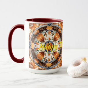 Moderne Pumpkin Erntedank Herbstkollektion Tasse