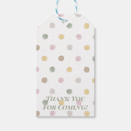 Moderne Punkt-Geschenketiketten Geschenkanhänger