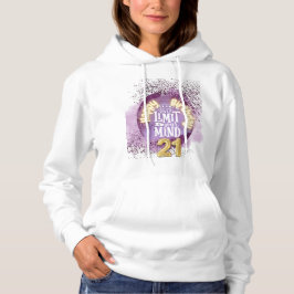 Moderne Purples für den 21. Hoodie