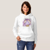 Moderne Purples für den 21. Hoodie (Vorne ganz)