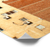 Moderne Pyramiden von Gizeh Downtown Ägypten Poste Poster (Ecke)