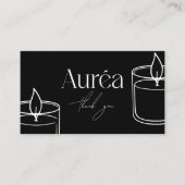 Moderne QR Code Business Card Visitenkarte (Vorderseite)