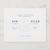 Moderne QR CODE Hochzeit sparen das Datum Flyer (Vorne)