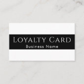Moderne QR Code Loyalty Customer Briefmarke oder P Rabattkarte (Vorderseite)