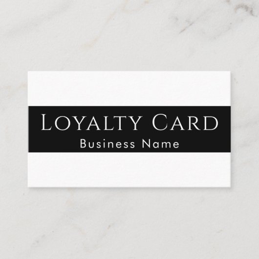 Moderne QR Code Loyalty Customer Briefmarke oder P Rabattkarte (Vorderseite)