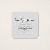 Moderne QR Code UAWG Wedding Website (Vorderseite)