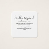 Moderne QR Code UAWG Wedding Website (Vorderseite)