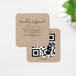 Moderne QR Code UAWG Wedding Website
