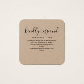 Moderne QR Code UAWG Wedding Website (Vorderseite)