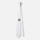 Moderne Quadrat-und Kompass-Krawatte Krawatte (Vorderseite)