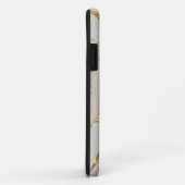 Moderne Quarter & Gold Agate Crystal personalisier Case-Mate iPhone Hülle (Hinten/Rechts)