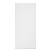 Moderne Rackkarte für Blumenkleider Grau Salon Werbekarte (Hinten)