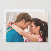 Moderne Rahmen | Ankündigung Datum freihalten (Rückseite)