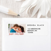 Moderne Rahmen | Foto Save the Date Adressmarken (Insitu)