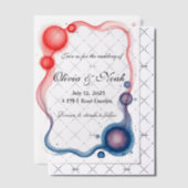 Moderne Rahmen Pergament Einladungen (Versetzt (Einladung))