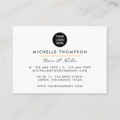 Moderne Rainbow Business Card Visitenkarte (Vorderseite)