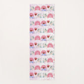 Moderne Rainbow Cocktail Fitness Freak Romantische Yogamatte (Vorderseite)