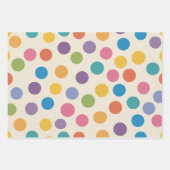 Moderne Rainbow Color Hexagonale Art Geschenkpapier Set (Vorderseite 2)