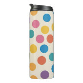 Moderne Rainbow Color Hexagonale Art Thermosbecher (Nach rechts gedreht)