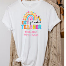 Moderne Rainbow-Lehrerschule Name