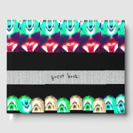 Moderne Rajasthan Lac Jeweling Wedding Gästebuch