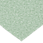 Moderne Random Confetti Flecks, Sage Green Kurzer Tischläufer (Ecke)