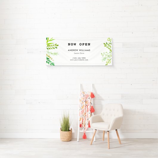 Moderne Rasenpflege Landschaften Banner (Insitu)