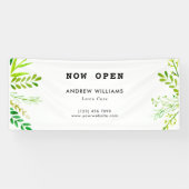 Moderne Rasenpflege Landschaften Banner (Horizontal)