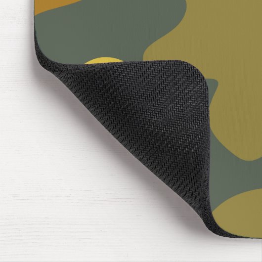 Moderne, rauchfreie Palette Einfach grün Mousepad (Ecke)