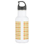 Moderne Raute Edelstahlflasche (Rückseite)