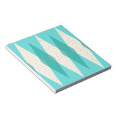 Moderne Raute - Notepad Notizblock (angewinkelt)