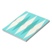 Moderne Raute - Notepad Notizblock (Rotiert)