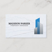 Moderne, Real Anwesen Logos Klettwand Visitenkarte (Vorderseite)