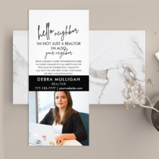 Moderne Real Anwesen Marketing Rack Card Werbekarte