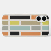 Moderne Rechtecke aus dem Mittelalter Case-Mate iPhone Hülle (Rückseite (Horizontal))