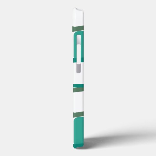 Moderne Rechtecke aus dem Mittelalter Case-Mate iPhone Hülle (Rückseite / Links)