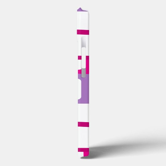 Moderne Rechtecke aus dem Mittelalter Case-Mate iPhone Hülle (Rückseite / Links)