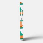 Moderne Rechtecke aus dem Mittelalter Case-Mate iPhone Hülle (Rückseite / Links)