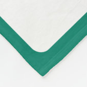 Moderne Rechtecke aus dem Mittelalter Fleecedecke (Ecke)