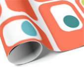 Moderne Rechtecke aus dem Mittelalter Geschenkpapier (Rolleneckpunkt)