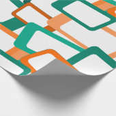 Moderne Rechtecke aus dem Mittelalter Geschenkpapier (Ecke)