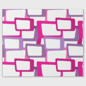 Moderne Rechtecke aus dem Mittelalter Geschenkpapier (Flach)