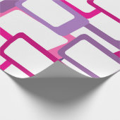 Moderne Rechtecke aus dem Mittelalter Geschenkpapier (Ecke)