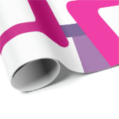 Moderne Rechtecke aus dem Mittelalter Geschenkpapier (Rolleneckpunkt)