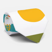 Moderne Rechtecke aus dem Mittelalter Krawatte (Gerollt)