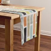 Moderne Rechtecke aus dem Mittelalter Kurzer Tischläufer (Beispiel)